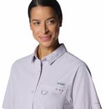 Blusa-Para-Mujer-Manga-Corta-PFG-Wild-Cast™-Lila-Columbia
