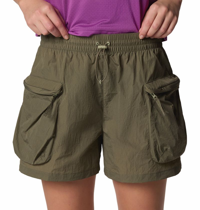 Short-Para-Mujer-Cargo-Elevated-View™-Verde-Columbia