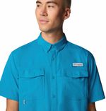 Camisa-Para-Hombre-Manga-Corta-PFG-Blood-And-Guts™-V-Celeste-Columbia