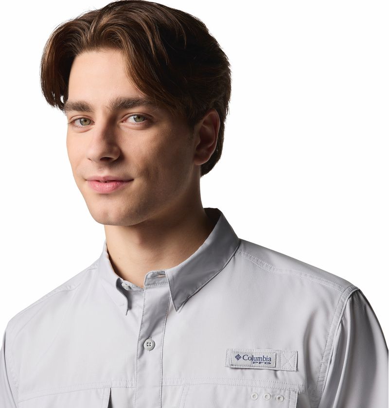 Camisa-Para-Hombre-Manga-Corta-PFG-Blood-And-Guts™-V-Gris-Columbia