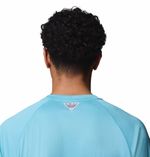 Polo-Para-Hombre-Manga-Larga-PFG-Terminal-Tackle™-Celeste-Vestuario