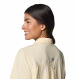 Blusa-Para-Mujer-Manga-Corta-PFG-Wild-Cast™-Amarilla-Columbia