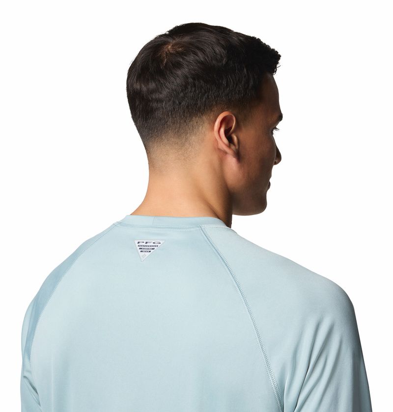 Polo-Para-Hombre-Manga-Larga-PFG-Terminal-Tackle™-Verde-Vestuario