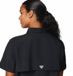 Blusa-Para-Mujer-Manga-Corta-PFG-Bahama™-II-Negra-Columbia