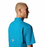 Camisa-Para-Hombre-Manga-Corta-PFG-Blood-And-Guts™-V-Celeste-Columbia