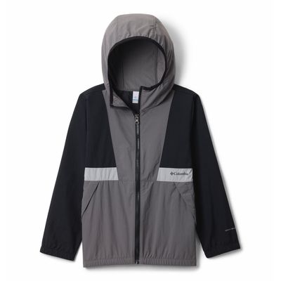 Casaca Para Niño Cortaviento Spire Valley™ Negra Vestuario