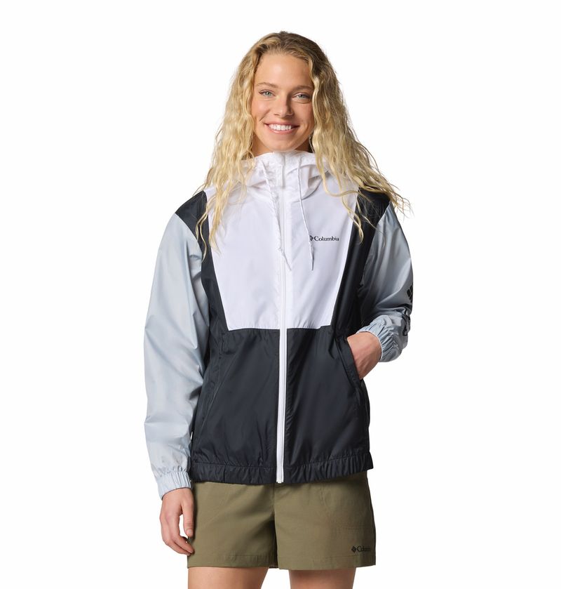 Casaca-Para-Mujer-Cortaviento-Lily-Basin™-II-Blanca-Vestuario