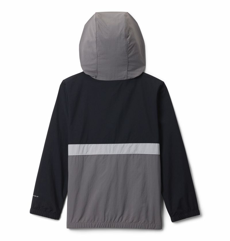 Casaca-Para-Niño-Cortaviento-Spire-Valley™-Negra-Vestuario