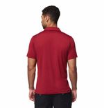 Polo-Para-Hombre-Pique-Tech-Trail™-Guinda-Vestuario