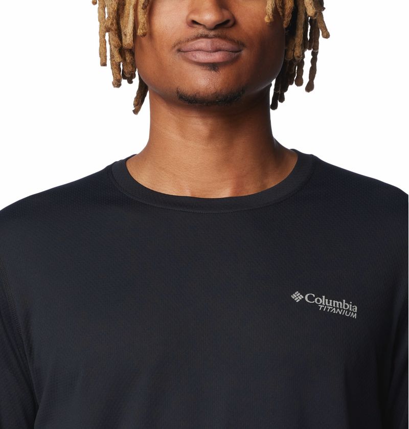 Polo-Para-Hombre-Manga-Larga-Summit-Valley™-Negro-Vestuario