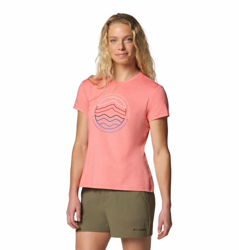Polo-Para-Mujer-Manga-Corta-Sloan-Ridge™-Rosado-Vestuario