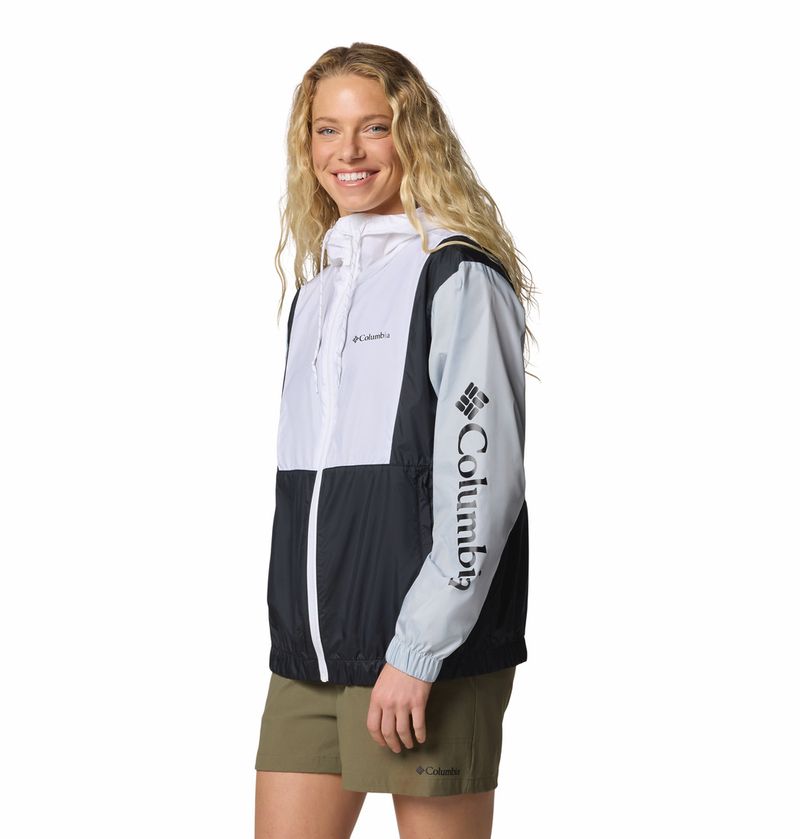 Casaca-Para-Mujer-Cortaviento-Lily-Basin™-II-Blanca-Vestuario