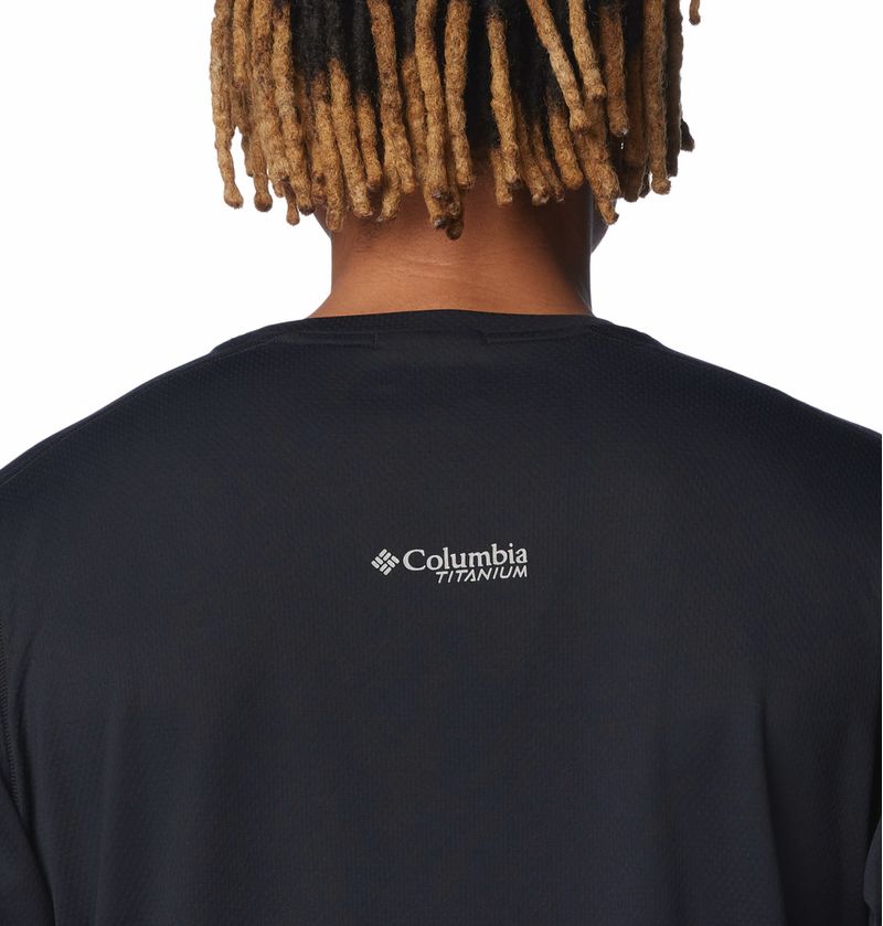 Polo-Para-Hombre-Manga-Larga-Summit-Valley™-Negro-Vestuario