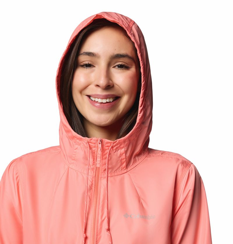 Casaca-Para-Mujer-Cortaviento-Flash-Forward™-II-Rosada-Vestuario