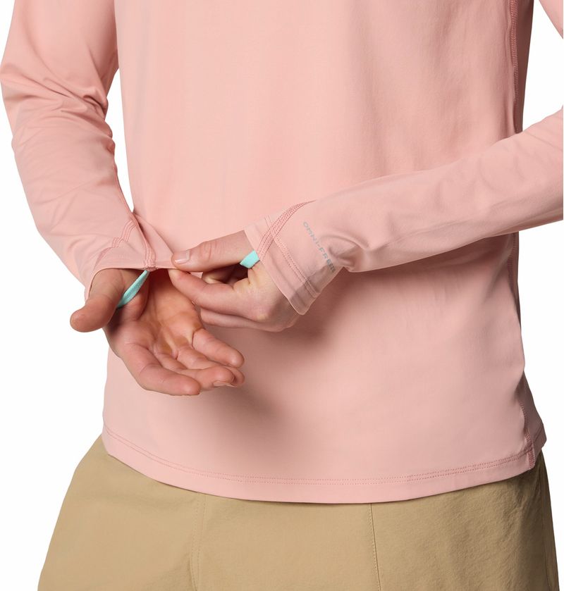 Polo-Para-Mujer-Manga-Larga-Wild-Cast™-Rosado-Vestuario