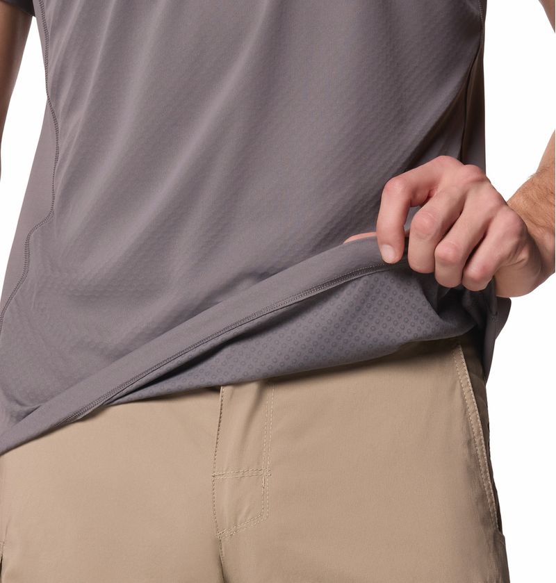 Polo-Para-Hombre-Manga-Corta-Zero-Rules™-Light-Gris-Vestuario