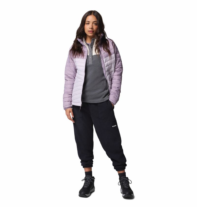 Casaca-Para-Mujer-Sintetica-Powder-Pass™-Rosada-Vestuario