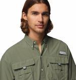 Camisa-Para-Hombre-Manga-Corta-PFG-Bahama™-II-Verde-Vestuario