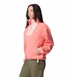 Polar-Para-Mujer-Con-Cierre-Completo-Sequoia-Grove™-Rosado-Vestuario