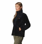 Polar-Para-Mujer-Con-Cierre-Completo-Fire-Side™-III-Negro-Vestuario