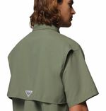 Camisa-Para-Hombre-Manga-Corta-PFG-Bahama™-II-Verde-Vestuario