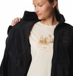 Polar-Para-Mujer-Con-Cierre-Completo-Fire-Side™-III-Negro-Vestuario