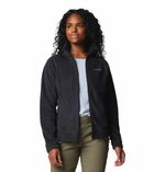 Polar-Para-Mujer-Con-Cierre-Completo-Benton-Springs™-Negro-Vestuario