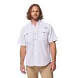 Camisa-Para-Hombre-Manga-Corta-PFG-Bahama™-II-Blanca-Vestuario