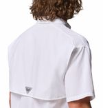Camisa-Para-Hombre-Manga-Corta-PFG-Bahama™-II-Blanca-Vestuario