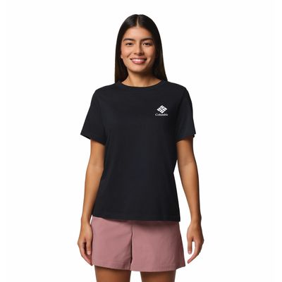 Polo Para Mujer Manga Corta Rolling Bend™ Negro Vestuario