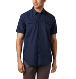 Camisa-Para-Hombre-Manga-Corta-Silver-Ridge™-2.0-Azul-Vestuario