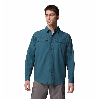 Camisa Para Hombre Manga Larga Silver Ridge™ 2.0 Verde Vestuario