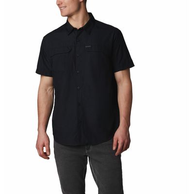 Camisa Para Hombre Manga Corta Silver Ridge™ 2.0 Negra Vestuario