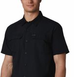 Camisa-Para-Hombre-Manga-Corta-Silver-Ridge™-2.0-Negra-Vestuario
