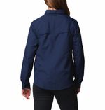 Blusa-Para-Mujer-Manga-Larga-Silver-Ridge™-3.0-Azul-Vestuario