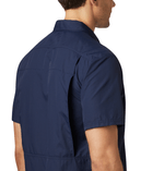 Camisa-Para-Hombre-Manga-Corta-Silver-Ridge™-2.0-Azul-Vestuario