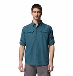 Camisa-Para-Hombre-Manga-Larga-Silver-Ridge™-2.0-Verde-Vestuario