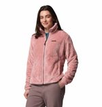 Polar-Para-Mujer-Sherpa-Cierre-Completo-Fire-Side™-II-Rosado-Vestuario