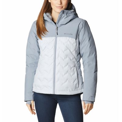 Casaca Para Mujer de Plumas Con Capucha Grand Trek™ III Gris Vestuario