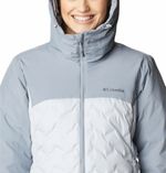Casaca-Para-Mujer-de-Plumas-Con-Capucha-Grand-Trek™-III-Gris-Vestuario