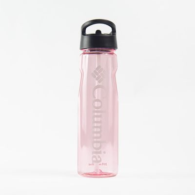 Botella de Plástico Con Sorbete Tritan Rosada Columbia