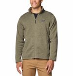 Casaca-Para-Hombre-Fleece-de-Cierre-Completo-Alto-Pass™-Verde-Vestuario