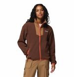 Polar-Para-Mujer-de-Cierre-Completo-Sequoia-Grove™-Marron-Vestuario