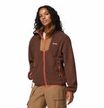 Polar-Para-Mujer-de-Cierre-Completo-Sequoia-Grove™-Marron-Vestuario