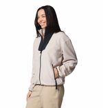 Polar-Para-Mujer-de-Cierre-Completo-Sequoia-Grove™-Beige-Vestuario
