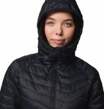 Casaca-Para-Mujer-Sintetica-Con-Capucha-Powder-Pass™-II-Negra-Vestuario
