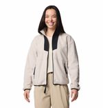 Polar-Para-Mujer-de-Cierre-Completo-Sequoia-Grove™-Beige-Vestuario
