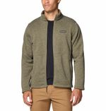 Casaca-Para-Hombre-Fleece-de-Cierre-Completo-Alto-Pass™-Verde-Vestuario