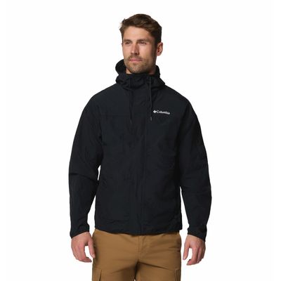 Casaca Para Hombre Cortaviento Challenger™ II Negra Vestuario
