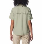 Blusa-Para-Mujer-Manga-Corta-Silver-Ridge™-3.0-Beige-Vestuario